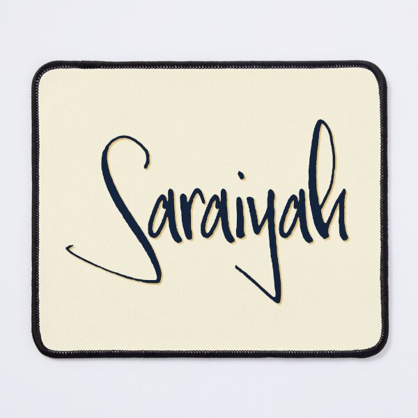 Item preview, SARAIYAH personalized type design designed and sold by CharlottePlaceArt.
