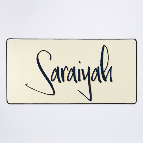 Item preview, SARAIYAH personalized type design designed and sold by CharlottePlaceArt.