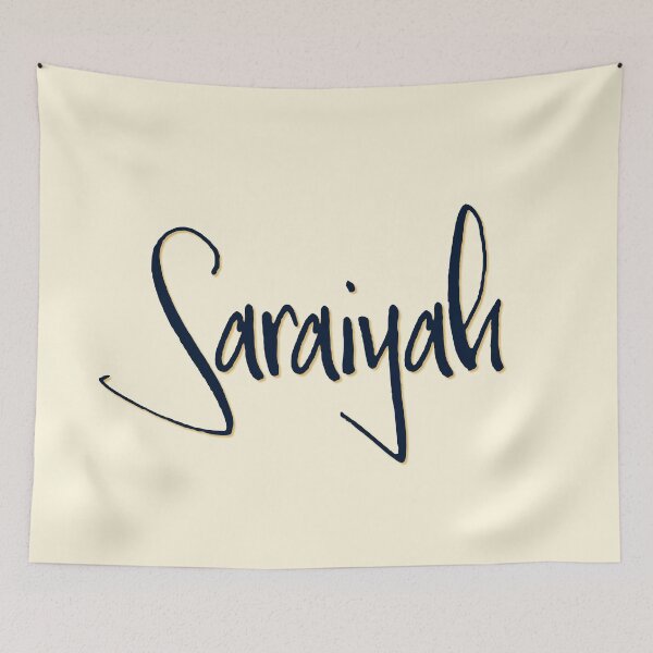 Item preview, SARAIYAH personalized type design designed and sold by CharlottePlaceArt.
