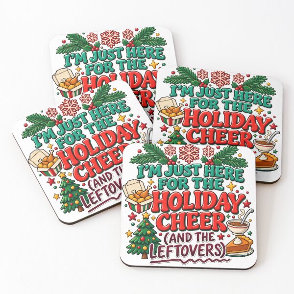 Item preview, Holiday Cheer Christmas Leftovers Funny Design designed and sold by praakk.