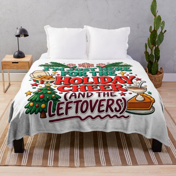 Item preview, Holiday Cheer Christmas Leftovers Funny Design designed and sold by praakk.