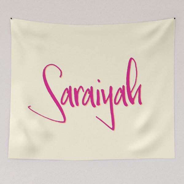 Item preview, SARAIYAH personalized type design designed and sold by CharlottePlaceArt.