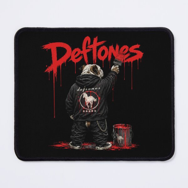 Item preview, Deftones Bulldog Alt Metal Paint Spray Art designed and sold by ZHISUART.