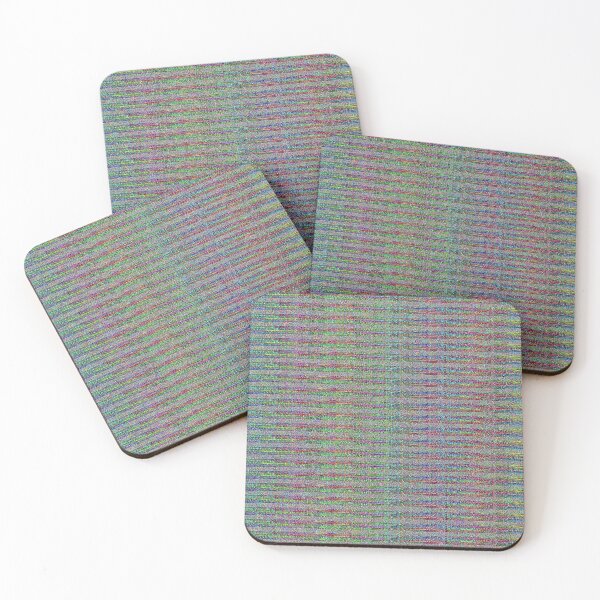 Item preview, Abstract Multicolored Horizontal Stippled Band Design designed and sold by Terry Bain.