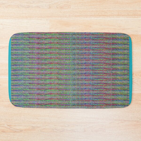 Item preview, Abstract Multicolored Horizontal Stippled Band Design designed and sold by Terry Bain.