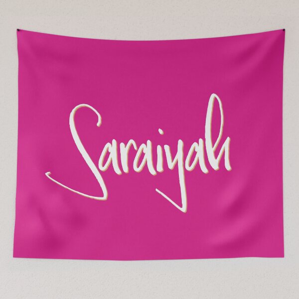 Item preview, SARAIYAH personalized type design designed and sold by CharlottePlaceArt.