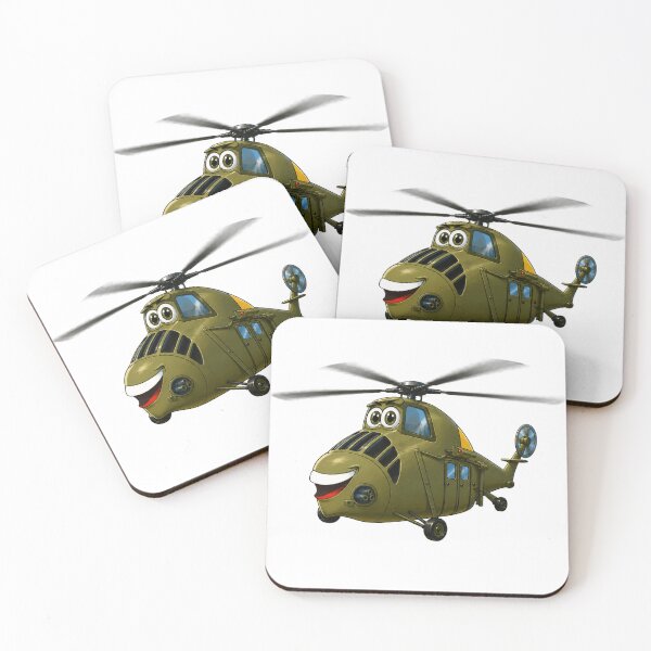 Artikelvorschau, Sikorsky UH-34D Hubschrauber-Cartoon entworfen und verkauft von Scott Hayes.