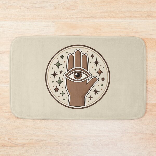 Artikelvorschau, Hamsa-Hand, das Allsehende Auge entworfen und verkauft von Hari Arts.
