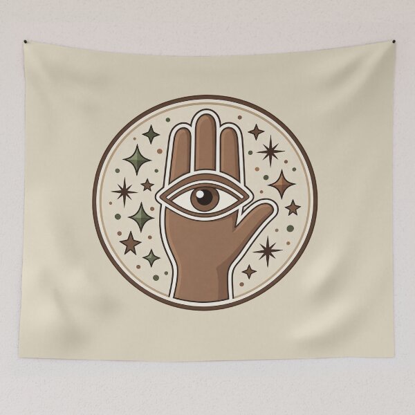 Item preview, Hamsa Hand All Seeing Eye designed and sold by Hari Arts.