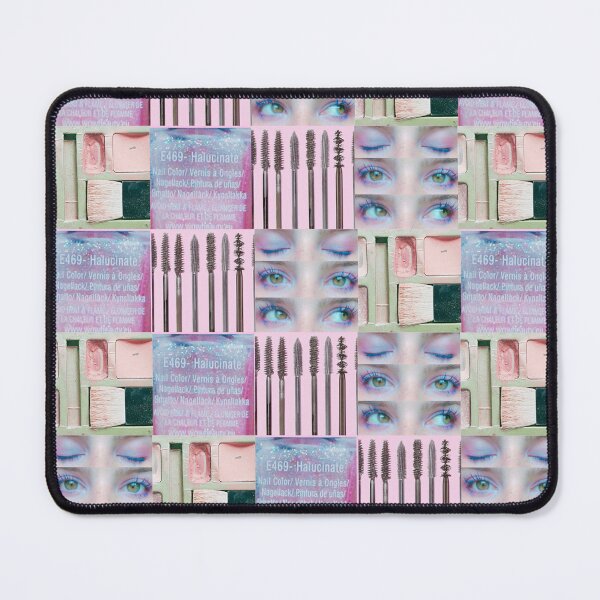 Item preview, pink makeup collage designed and sold by hotchipandlie.