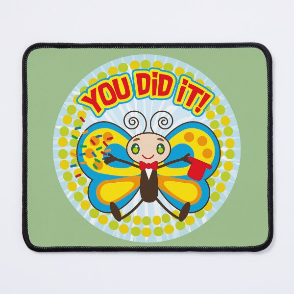 Item preview, Cute Butterfly with You did it letters designed and sold by Konopikyu.