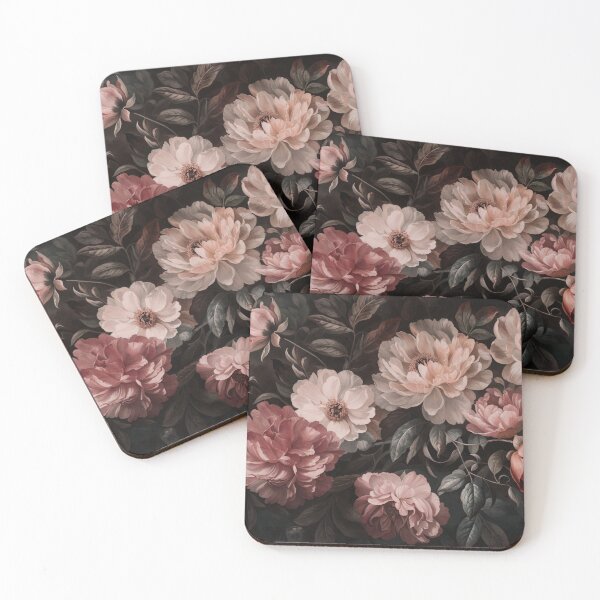 Item preview, Moody Dusk Petals Rosewood Blush designed and sold by artsandsoul.