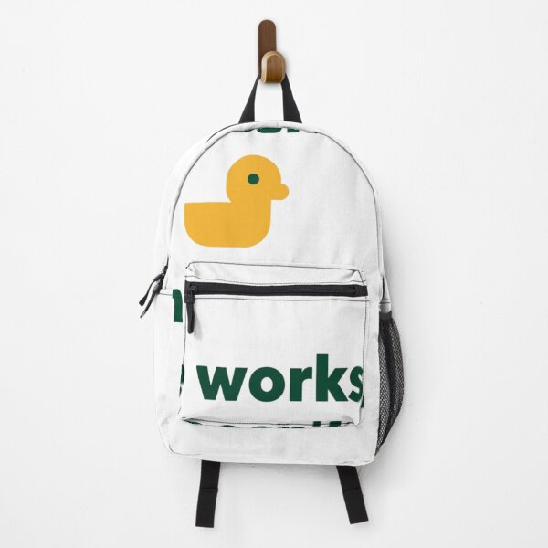 Item preview, My Code Works, Mine Doesn't: Funny Programmer Quote With Rubber Duck Debugging Illustration designed and sold by KanDa-Shop.