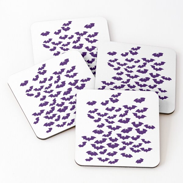 Item preview, Halloween look, swarm of purple bats designed and sold by Kirei-Lily.