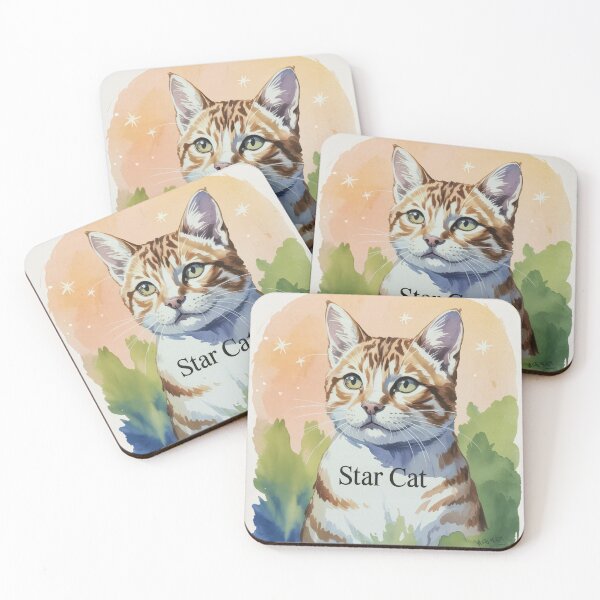 Item preview, American Shorthair Starry Night designed and sold by JebliDesign.