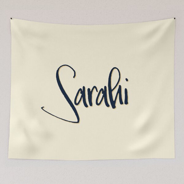 Item preview, SARAHI personalized type design designed and sold by CharlottePlaceArt.