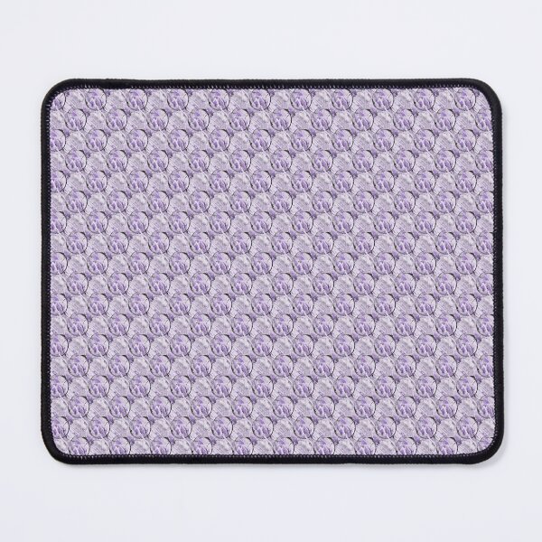Item preview, Black Circle Grunge Pattern on Purple designed and sold by Artistestella.