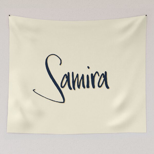 Item preview, SAMIRA personalized type design designed and sold by CharlottePlaceArt.