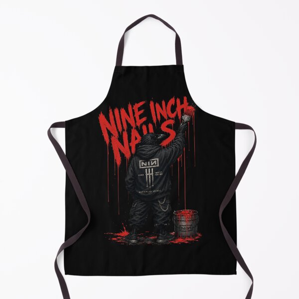Item preview, Nine Inch Nails Industrial Rock Cat Graffiti designed and sold by ZHISUART.