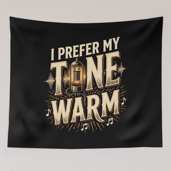 Item preview, I Prefer My Tone Warm - Audiophile Vintage Tube Amp designed and sold by SplashTastic.
