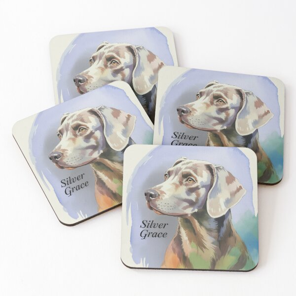Item preview, Weimaraner Abstract Arc designed and sold by JebliDesign.