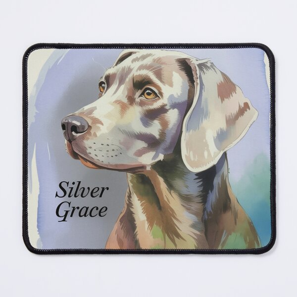 Item preview, Weimaraner Abstract Arc designed and sold by JebliDesign.