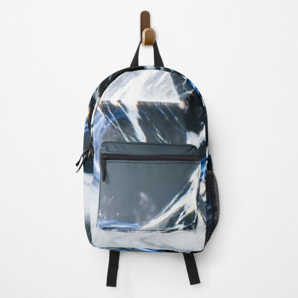 Item preview, Black Cube Blue Energy Orbit designed and sold by IntelliMindDesigns.