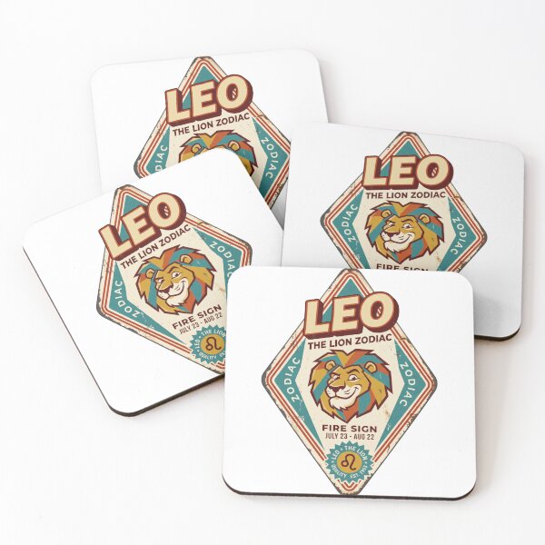 Item preview, Vintage Leo Sign Mid Century Retro Tin Zodiac designed and sold by Osmose-Studio ⭐⭐⭐⭐⭐.