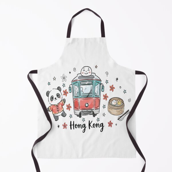 Item preview, Cute Hong Kong Tram Doodle Art designed and sold by RamyGallery.