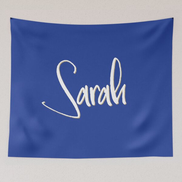 Item preview, SARAH personalized type design designed and sold by CharlottePlaceArt.
