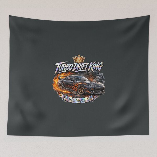 Item preview, Turbo Drift King JDM Legend Sports Car Graphic Sticker designed and sold by zenithdecalco.