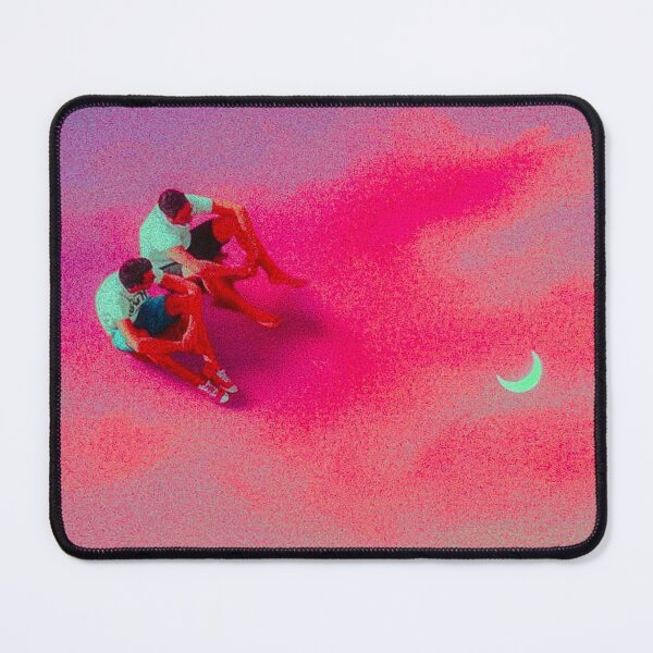 Item preview, Pink Moon Dreamscape Surreal Digital Collage designed and sold by puellamare.