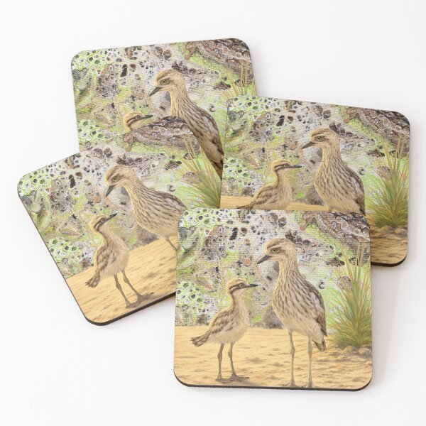 Item preview, Curlew Family designed and sold by Gem's Artistic  Creations.