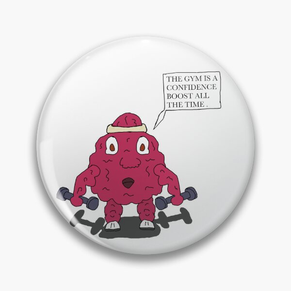 Item preview, The Gym Is A Confidence Boost All The Time designed and sold by Shooz34.