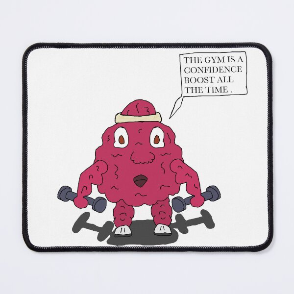 Item preview, The Gym Is A Confidence Boost All The Time designed and sold by Shooz34.
