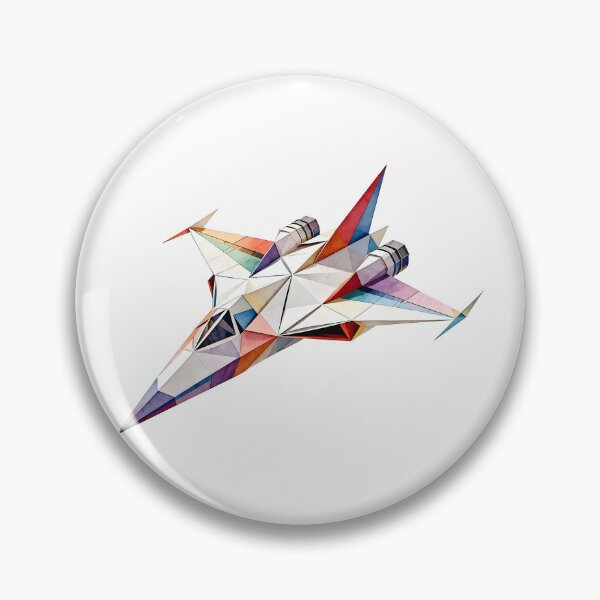 Item preview, Futuristic Origami Starship designed and sold by Marcu Ioachim.
