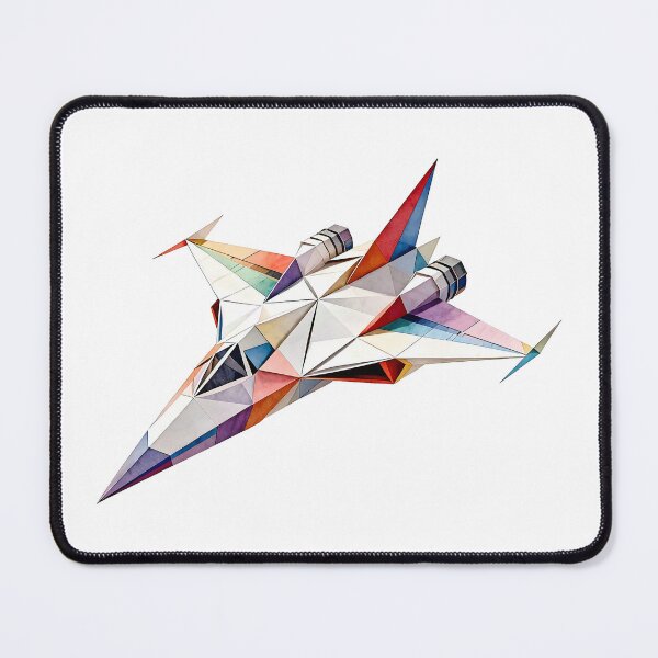 Item preview, Futuristic Origami Starship designed and sold by Marcu Ioachim.
