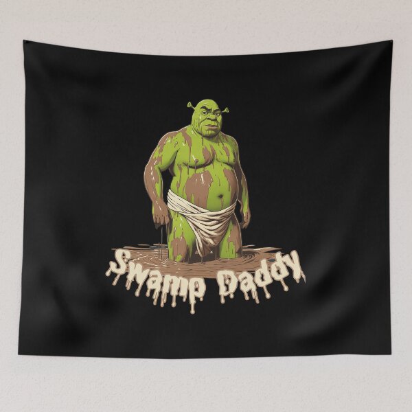 Item preview, Ogre in Mud Dripping Graphic Apparel Item designed and sold by Loopdrawings.