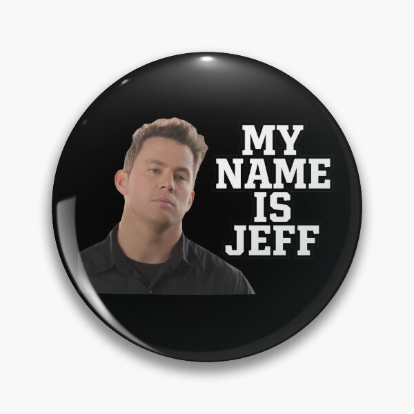 Item preview, Name Is Jeff Actor Quote Pop Art Expression designed and sold by Loopdrawings.