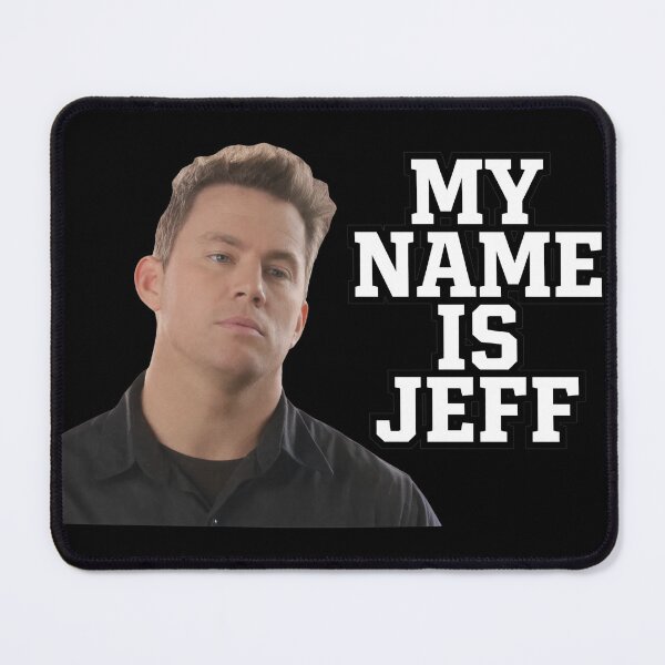 Item preview, Name Is Jeff Actor Quote Pop Art Expression designed and sold by Loopdrawings.
