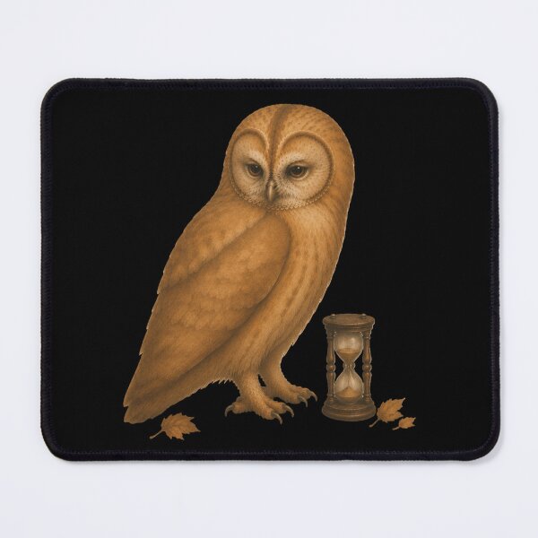 Item preview, Owl Hourglass T-Shirt | Vintage Autumn Dark Academia Gift designed and sold by Golden Ember Studio.
