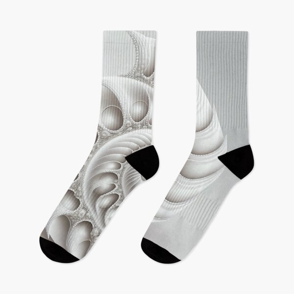 Item preview, White Sculptural Nautilus Minimalist Fibonacci Art designed and sold by RAGANADesign.