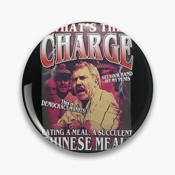 Item preview, Retro Charge Meal Quote Dialogue Graphic designed and sold by Loopdrawings.
