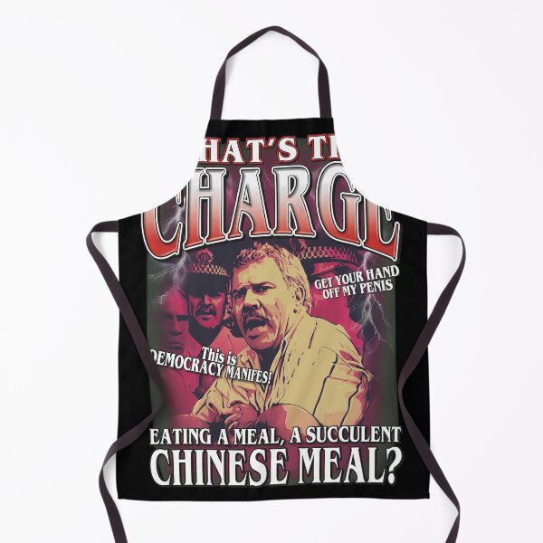Item preview, Retro Charge Meal Quote Dialogue Graphic designed and sold by Loopdrawings.