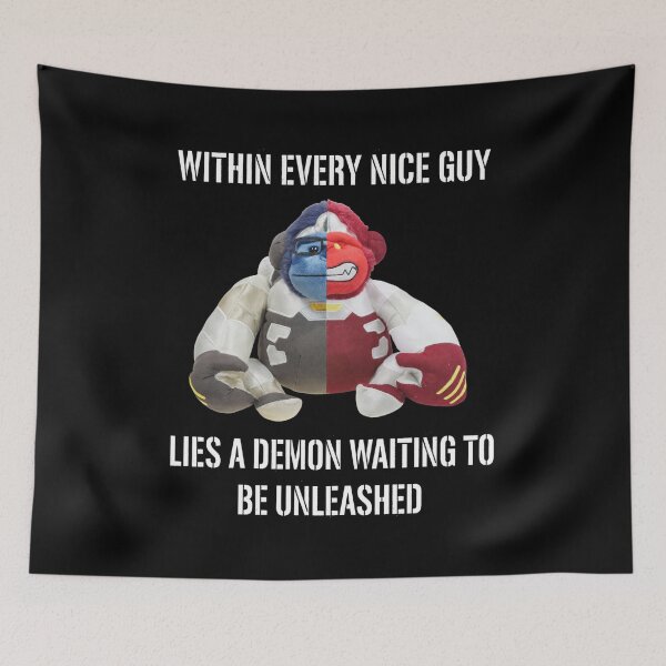 Item preview, Nice Guy Demon Unleashed Gorilla  designed and sold by Loopdrawings.