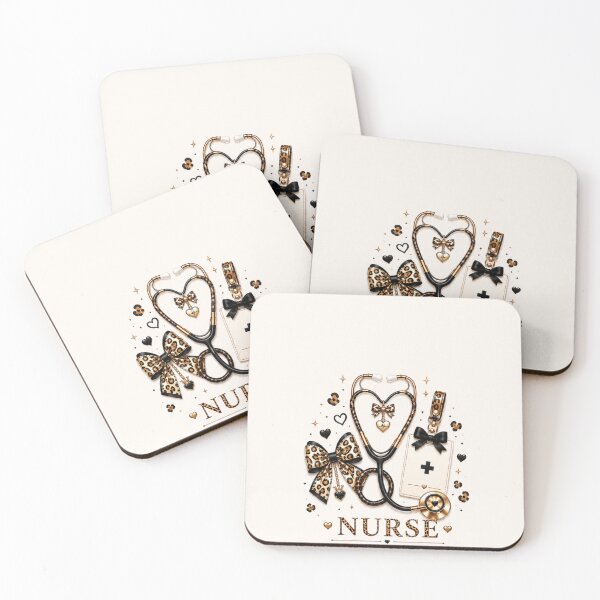 Item preview, Leopard Print Nurse – Wild About Caring designed and sold by HO•Designs.
