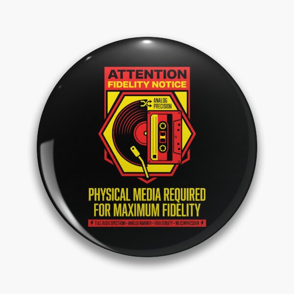 Item preview, Physical Media Required For Maximum Fidelity - Retro Tech designed and sold by SplashTastic.