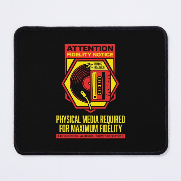 Item preview, Physical Media Required For Maximum Fidelity - Retro Tech designed and sold by SplashTastic.