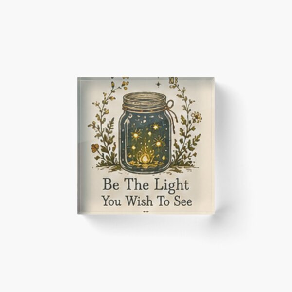 Item preview, Be the Light You Wish to See designed and sold by AjoleneK.