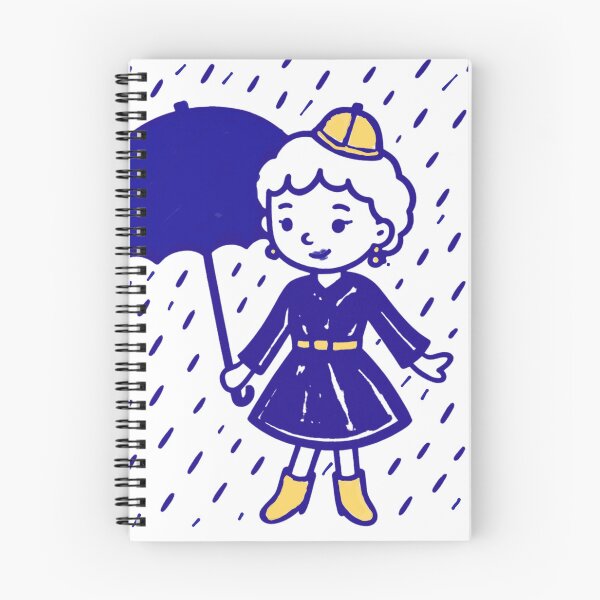 Item preview, Miss Rainy Day designed and sold by SuzugalMuze.